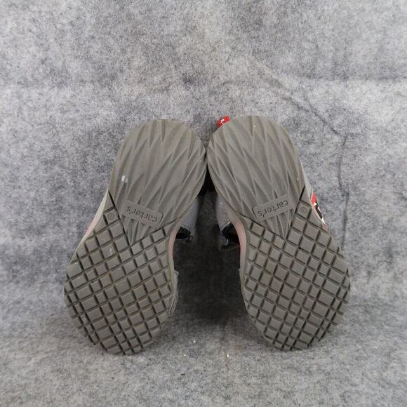 Carters Shoes Kids 11 Sandals Shark Grey Adjustable Straps Sport Active Comfort - Picture 10 of 13